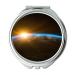 Mirror mouse away concentrate dreaming earth sunrise-Protect the green earth makeup mirrors pocket mirror portable mirror