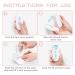 Wiltop Portable Face Steamer | Moisturizing Mist Sprayer for Skin Care | Deep Cleanse Makeup & Eyelashes | White - Buy Online on GoSupps.com