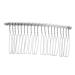 POPETPOP 20 Hair Combs Side Comb Clip Metal Bridal Hair Comb Wedding Veil Combs Wire Hair Side Combs Bridal Headpieces for Wedding Veil Hair Comb Metal Hair Comb Miss Dense Accessories