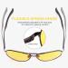 MIRYEA Polarized Night Driving Glasses for Men & Women | UV400 Protection Ultra Light Metal Sunglasses with Spring Hinge - International Shipping Available - Buy Online on GoSupps.com