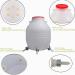 Happyyami Large Capacity Lamb Milk Feed Bucket with Nipples - Durable Animal Feeding Pot for Farm Bottle - Ideal for Lamb, Dog, Pig - 32X23CM - Buy Online on GoSupps.com