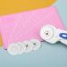 45mm Rotary Cutter Set with 5 Blades + A5 Cutting Mat - Ideal for Fabric, Quilting, Sewing, Arts & Crafts - Sharp and Durable - Buy Online on GoSupps.com