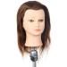 Tailor puppet female adjustable perm hair coloring teaching conductor training head makeup hair styling model ladder ladies ladder practice head blowing hot rolls tailor bust stand