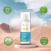 Buy In-dus Organics SPF 50+++ Lightweight Sunscreen - Multi-Vitamins Broad Spectrum UV & Blue Light Protection No White Cast Acne Safe for Unisex 2.02 Fl Oz - International Shipping Available - Buy Online on GoSupps.com