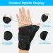 ACWOO Thumb Splint Brace - Adjustable Support for Arthritis, Tendonitis, Carpal Tunnel - Pain Relief and Thumb Sprain - Fits Right & Left Hand - Buy Online on GoSupps.com