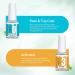 TOMICCA Dip Powder System Starter Kit - 2x15ml Dipping Top & Base Coat with Activator | No UV/LED Dip Manicure Set | Large Capacity Liquid Set for Nail Polish - Buy Online on GoSupps.com