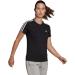 Buy adidas Women's Essentials Slim 3-Stripes Long Sleeve T-Shirt - Black/White | International Shipping Available - Buy Online on GoSupps.com