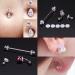 60pc Silicone Healing Piercing Discs for Bump Support - 3/5/7/9mm Clear Pads & Earring Backs - Buy Online on GoSupps.com