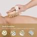 YONOY Natural Boar Bristle Body Brush Set - Back Scrubber, Face Brush, Feet Brush, Massage Nodules Brush (5 Pack) - Buy Online on GoSupps.com