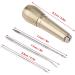 Copper Handle Sewing Awl Kit with 3 Needles - DIY Tool for Canvas and Leather Repair - Buy Online on GoSupps.com