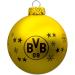 Borussia Dortmund BVB Christmas Tree Balls Set of 4 - Yellow Holiday Decorations for Fans - Buy Online on GoSupps.com