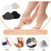 Flintronic Microfiber Heel Repair Patch - Self-Adhesive Prevention Patch for Shoes & Seats, 8 Pairs (Black, White, Dark Grey, Beige) - Large & Small Size - Buy Online on GoSupps.com
