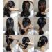 4 Pairs Hair Tail Tools Hair Braid Accessories Ponytail Maker for women Girs French Braid Tool Loop for Hair Styling (4 Colors Set) - Buy Online on GoSupps.com