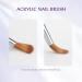 Aokitec Sable Kolinsky Nail Brush #22 - Professional Acrylic Nail Art Brush for Manicure - High-Quality Wood Handle - Ideal for Acrylic Use - Violet - Buy Online on GoSupps.com