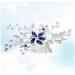 DOITOOL 1pc Hair Barrettes for Women Bridal Hair Comb Pearl Wedding Comb Crystal Hair Comb Combs for Women Flower Hair Comb Tiara Accessories Bride European and American - Buy Online on GoSupps.com