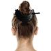 Shop Gothic Hair Accessories: Black Raven Hair Needle & Clip for Women - Perfect Halloween Hairpin - Buy Online on GoSupps.com