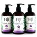Coco Fiji Face & Body Lotion Infused With Coconut Oil | Lotion for Dry Skin | Moisturizer Face Cream & Massage Lotion for Women & Men | Lavender 12 oz Pack of 3 Lavender 12 Fl Oz (Pack of 3)