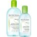 Bioderma S bium H2O Micellar Water - Purifying Cleanser to Remove Make Up Impurities & Pollution for Acne Prone Oily & Combination Skin - Prevent Blemishes 500ml Unscented 500 ml (Pack of 1) - Buy Online on GoSupps.com