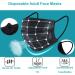 ZIYE Disposable Face Masks - 3 Ply Black Mouth Cover, 50PCS, Breathable & Comfortable - Buy Online on GoSupps.com