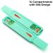Weekly Pill Organizer 2x Daily - 7 Day AM PM Medicine Case with 14 Compartments for Medications & Supplements (Green) | International Shipping - Buy Online on GoSupps.com