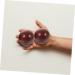Ultechnovo Handball Training Set - 5 Wooden & Foam Balls for Strength Roller Massage & Portable Exercise - Mahogany & Rosenwood Sports Equipment - Buy Online on GoSupps.com