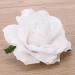 Solustre Rose Flower Hair Clips Brooch Artificial Big Rose Hairpin Pin up Flower Brooch for Women Girls Party (White) - Buy Online on GoSupps.com