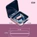 Blue Retainer Case | Portable Denture & Orthodontic Holder for Men, Women, Children | Aligner & Mouth Guard Storage | Navy Blue - Buy Online on GoSupps.com