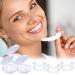 Presses fake teeth 3 pairs of false artificial temporary teeth braces smile veneer cosmetic temporal teeth dentures denture prosthesis artificial veneers teeth above and below