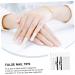 Gogogmee 1 Set Nail Extension Set Fake Manicure Patch Nail Tools Fake Nail Tip Finger Extension Brush Nail Art DIY Accessory DIY Accessories Manicure Pen Tool Manicure Art Kit Clips Plastic - Buy Online on GoSupps.com