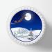 PRECUT 7" Christmas Cake Topper Christmas Snow Scene Edible Christmas Cake Decorations Santa Cake Toppers Xmas Cake Decoration Round Christmas Cake - Buy Online on GoSupps.com
