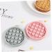 OUNONA 9 Pcs Mold Square Baking Mould Silicone Pans for Baking Chocolate Cortes Waffle Baking Pan Silicone Waffle Mould Heart Baking Pan Silicone Muffin Pan Lattice Silica Gel Products 12X11X1.6CMx3pcs Random Colorx3pcs - Buy Online on GoSupps.com