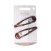 Shop Solida Essentials Classic Click-Clack Hair Clips - Havana Coated 2 Pieces | International Shipping Available - Buy Online on GoSupps.com