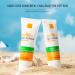 Hydrating SPF 50 Mineral Sunscreen for Face & Body | Tinted Sunblock with Hyaluronic Acid & Vitamin E - All Skin Types (1PCS - Buy Online on GoSupps.com