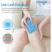 Newgo Mini Gel Cooling Pads (6 Pack) - Reusable Cold-Warm Compress for Eyes Children Breastfeeding & Wisdom Tooth Relief - Blue - Buy Online on GoSupps.com