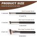 3Pcs Foundation Concealer Brush Slanted Foundation Brush for Liquid Makeup Angled Cream Foundation and Under Eye Concealer Brush Set for Blending Cream Powder Buffing Stippling (3 Sizes) - Buy Online on GoSupps.com