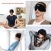 Wireless Bluetooth Sleep Music Eye Mask - 3D Blackout Headset with Breathable Stereo Sound - Buy Online on GoSupps.com