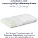 FMP Mattress Manufaktur Orthopedic Neck Support Cushion - Viscoelastic Pillow 70x36x13 cm White 13 cm High - Ideal Neck Pillow for Comfort & Support - Buy Online on GoSupps.com