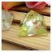 Natural Crystal Rough 3-3.5cm Natural Crystal Citrine Ornaments Pyramid Tower Home Decor Lucky