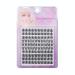 Ninetynine Dreams 100PCs Easy-Three-Steps Individual Lash Clusters Soft & Lightweight Volume Reusable Eyelash Extensions (11-13mm)