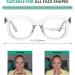 Eyekepper Oversized Reading Glasses - Retro +0.50 Black Reader Glasses for Women | International Shipping Available - Buy Online on GoSupps.com