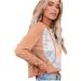 Women's Casual Tie Dye Print Hoodie | Long Sleeve Loose Pullover Sweatshirt | Orange Tunic Top - Buy Online on GoSupps.com