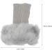 Inoomp 3 Pairs Crochet Boot Covers - Warm Accessories for Fur Boots Leg Warmers & Knee Cuffs - Stylish Acrylic Fashion - Buy Online on GoSupps.com