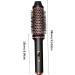 Hair Curler Straightening Brush - Ceramic Tourmalines Barrel Household Hair Curling Comb | Adjustable Heated Portable Hair Curler Brush Fine Thick Hair Round Curling Iron for Girls Travel Hair Style - Buy Online on GoSupps.com