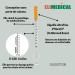Elimedical Veterinary Insulin Syringe U-100 1cc 27G x 1/2 inch 100/box - Buy Online on GoSupps.com