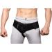 Wonder Care Black Inguinal Hernia Support Truss XL-40-45 inches - Single Right, Adjustable Straps, Removable Compression Pad for Surgery & Injury Recovery - Buy Online on GoSupps.com