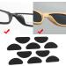 Anti-Slip D-Shape Sponge Nose Pads - Self-Adhesive Glasses Nasal Pads (80PC) for Ultimate Comfort | International Shipping Available - Buy Online on GoSupps.com