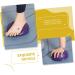 Gleavi Durian-Ball Foot Massage Balls - Trigger Point & Spiky Massage Device for Office & Fitness - 16x16x8cm Purple PVC - Buy Online on GoSupps.com