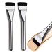 2 pieces Foundation brush flat powder brush for liquid flat foundation concealer Brush Ultra Thin Foundation Brush Foundation Brush MakeUp Concealer Brush gifts for girls women silvery
