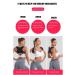 YMGSCC Posture Corrector Adjustable Back Support Belt Spine Back Shoulder Brace Support Belts Adult Invisible Hunchback Belts(B Black M) Medium B Black - Buy Online on GoSupps.com