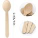 100pcs Disposable Wooden Cutlery Spoons - Eco-Friendly & Biodegradable - 6.4 Inch - Ideal for Events, Camping, Picnics - Buy Online on GoSupps.com